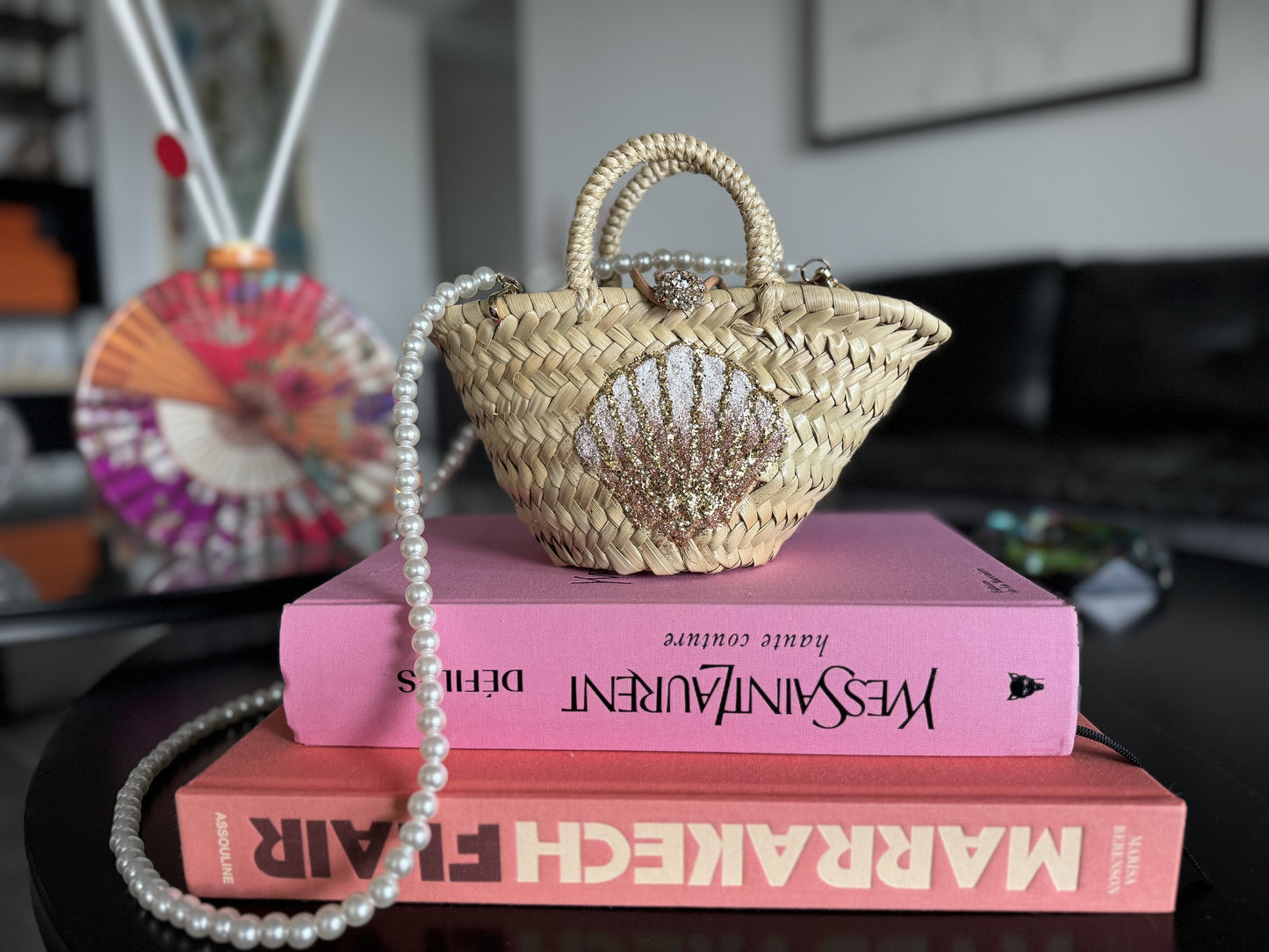 Le Coquillage Dégradé (Blanc/Rose Gold)