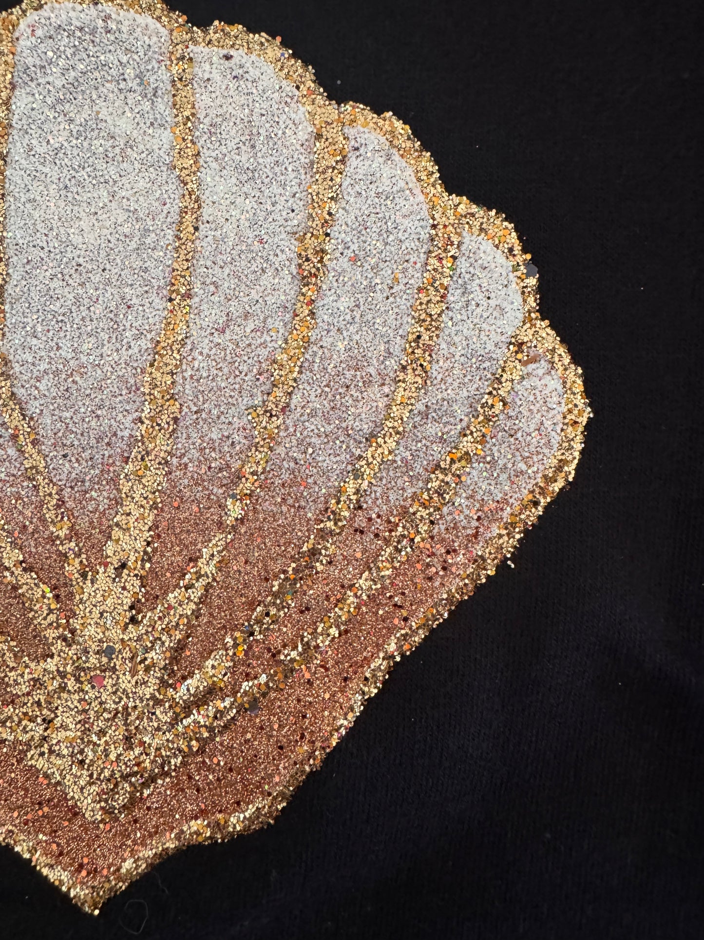 Sweat coquillage dégradé